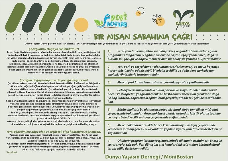 BİR NİSAN SABAHINA ÇAĞRI